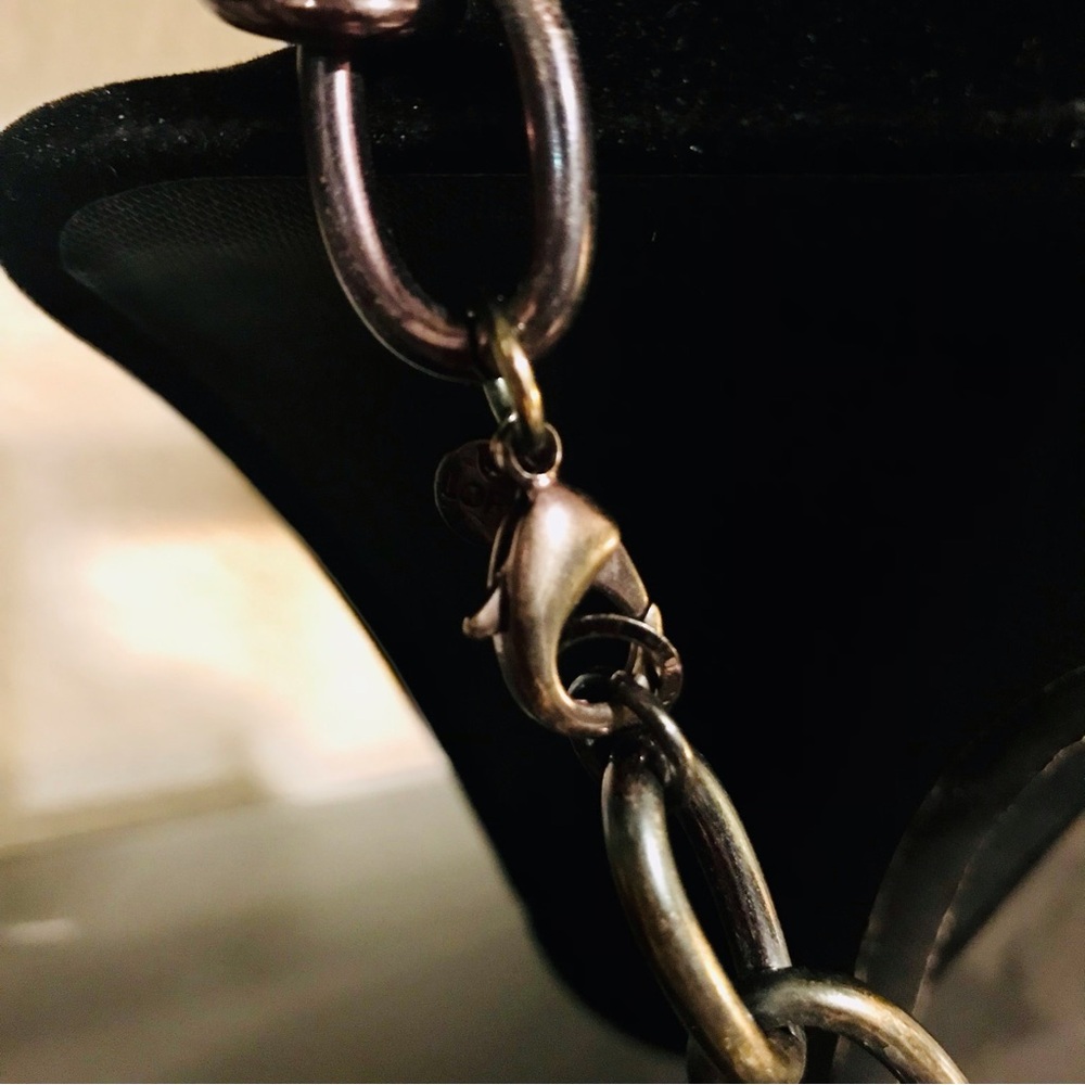 LOFT Chain & Rhinestone Necklace - Picture 5 of 5